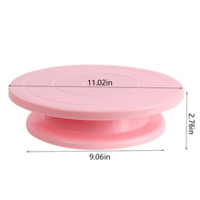 Load image into Gallery viewer, Rotating Cake Decorating Turntable