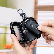 Load image into Gallery viewer, Two-Sides Mini Leather Car Key Case