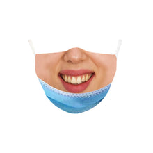 Load image into Gallery viewer, Simulation Human 3D Face Mask
