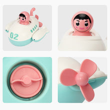 Load image into Gallery viewer, Submarine Clockwork Bathing Toy