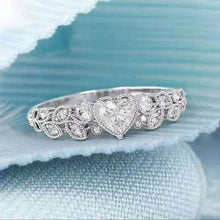 Load image into Gallery viewer, Fashion Heart Diamond Ring