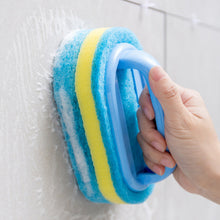 Load image into Gallery viewer, Thickened Sponge Cleaning Brush With Handle
