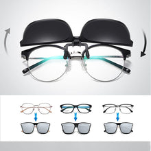 Load image into Gallery viewer, New Polarized Clip-on Flip Up Sunglasses