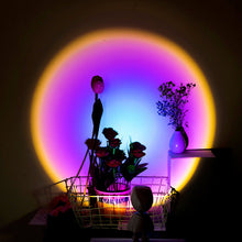 Load image into Gallery viewer, Romantic Modern Robot Sunset Lamp