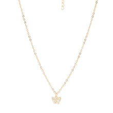 Load image into Gallery viewer, Layered Butterfly Pendant Necklace