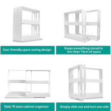 Load image into Gallery viewer, Multi-Function Rotating Storage Rack