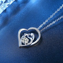 Load image into Gallery viewer, Zircon Heart Necklace
