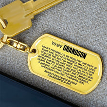 Load image into Gallery viewer, 🎁Perfect Christmas Gift to Grandson-Personalized Keychain