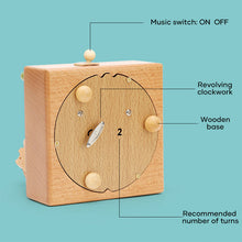 Load image into Gallery viewer, Handmade Wooden Rotating Music Boxes