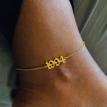 Load image into Gallery viewer, Stainless Steel Vintage Anklets