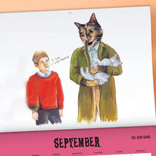 Load image into Gallery viewer, Scaredy Cats 2025 Monthly Calendar