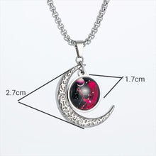 Load image into Gallery viewer, Zodiacal Type Moon Necklace
