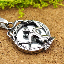 Load image into Gallery viewer, Skeleton Ghost Mirror Goth Punk Dark Style Pendant