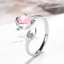 Load image into Gallery viewer, Rhinestone Fox Ring
