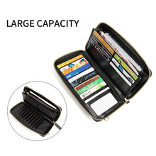 Load image into Gallery viewer, Touch Screen RFID Blocking Cellphone Purse
