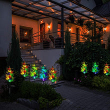 Load image into Gallery viewer, Solar Garden Christmas Tree Light, 2 Pcs