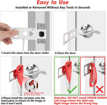 Load image into Gallery viewer, Portable Door Lock