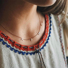 Load image into Gallery viewer, Letter Necklace for Mama