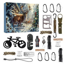 Load image into Gallery viewer, Survival Tools Advent Calendar for Adult Teen 24 Days Christmas Countdown