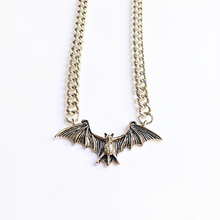 Load image into Gallery viewer, Vintage Punk Gothic Bat Chain Necklace
