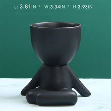 Load image into Gallery viewer, Ceramic Figure Pot Ornament