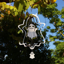 Load image into Gallery viewer, Halloween Themed 3D Optical Illusion Hanging Wind Spinner