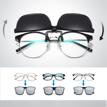 Load image into Gallery viewer, New Polarized Clip-on Flip Up Sunglasses