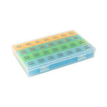 Load image into Gallery viewer, 28-Compartment Large-Capacity Portable Pill Organizer