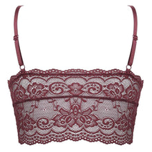 Load image into Gallery viewer, Wireless Sexy Floral Lace Bra, Adjustable Straps