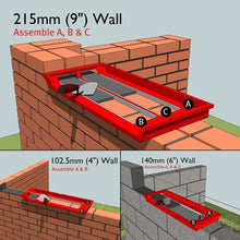 Load image into Gallery viewer, Bricklaying tool on Masonry Brick