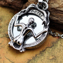Load image into Gallery viewer, Skeleton Ghost Mirror Goth Punk Dark Style Pendant
