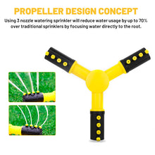 Load image into Gallery viewer, 360 Degree Automatic Rotating Sprinkler