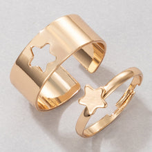 Load image into Gallery viewer, New Fashion Alloy Metal Couples Ring