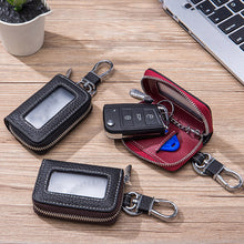Load image into Gallery viewer, Two-Sides Mini Leather Car Key Case
