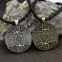 Load image into Gallery viewer, The Money Tree Of Life Amulet Necklace