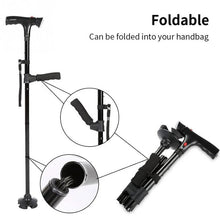 Load image into Gallery viewer, Telescopic Folding Cane