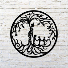 Load image into Gallery viewer, Metal Tree Of Life Wall Decoration
