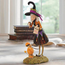 Load image into Gallery viewer, Halloween Witch Resin Ornament