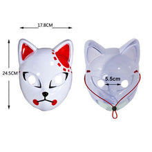 Load image into Gallery viewer, Halloween led glowing cat mask