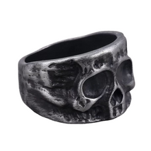 Load image into Gallery viewer, Irregular Punk Style Skull Ring