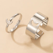 Load image into Gallery viewer, New Fashion Alloy Metal Couples Ring