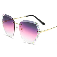 Load image into Gallery viewer, Diamond Hexagonal Sunglasses