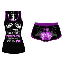 Load image into Gallery viewer, Halloween Pumpkin Vest Set