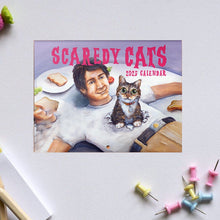 Load image into Gallery viewer, Scaredy Cats 2025 Monthly Calendar