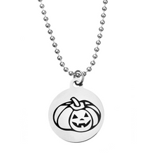 Load image into Gallery viewer, Halloween Theme Stainless Steel Necklace