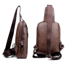 Load image into Gallery viewer, Casual retro men's shoulder chest bag