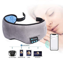 Load image into Gallery viewer, Sleep mask with wireless stereo bluetooth earphone