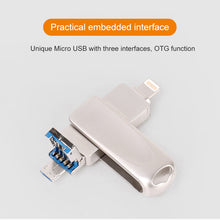 Load image into Gallery viewer, 3-in-1 USB Flash Drive