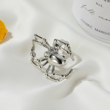Load image into Gallery viewer, Halloween Neo-gothic Spider Ring