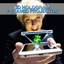 Load image into Gallery viewer, 3D Holographic Projector